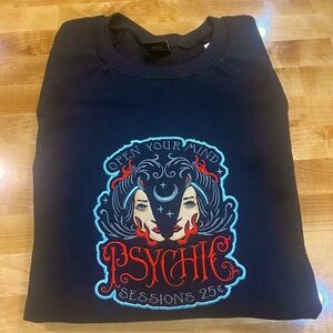 Black Psychic 🔮 Graphic Sweatshirt